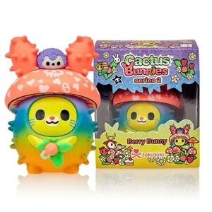Berry Bunny Tokidoki Cactus Bunnies Series 2 Limited Edition Box NEW Retired